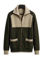 Men's Heavyweight Full-Zip Knit Sweater