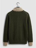 Men's Heavyweight Full-Zip Knit Sweater