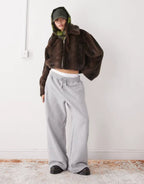 monki-short-faux-fur-jacket-in-chocolate-brown