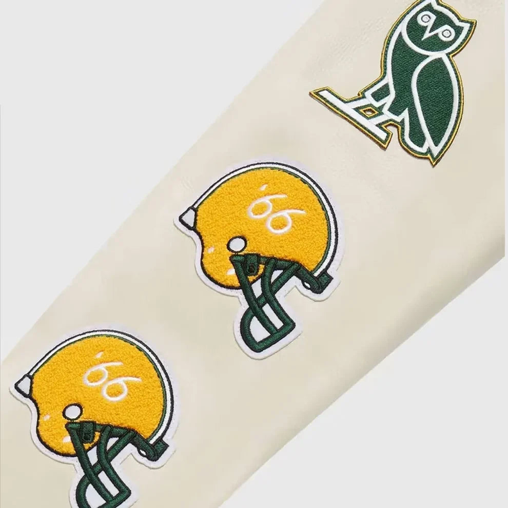 OVO X NFL Green Bay Packers Varsity Jacket