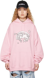 Pink Unicorn Vetements Hoodie