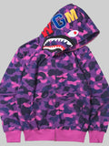 Purple Bathing Ape Hoodie
