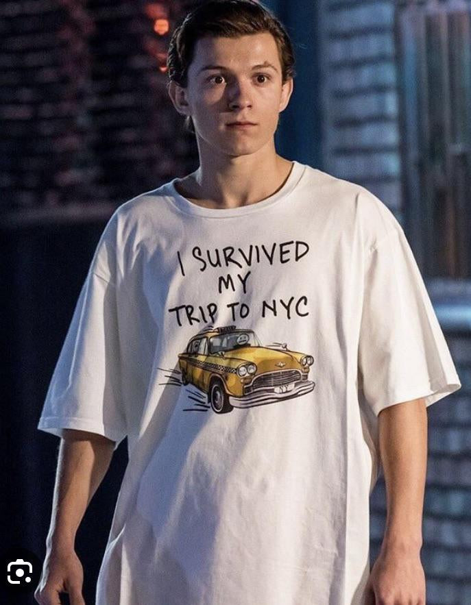 Tom Holland I Survived My Trip To Nyc Shirt