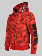 Red Bathing Ape Hoodie