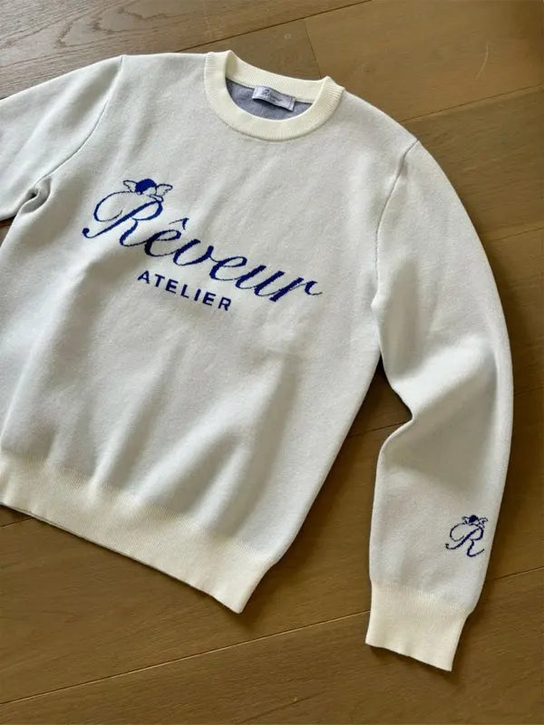 Reveur Atelier White Sweatshirt
