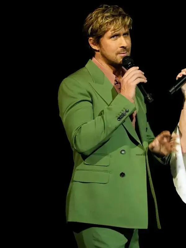 Ryan Gosling Green Suit