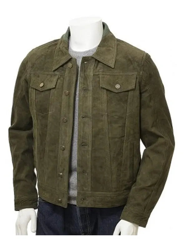 Ryan Reynolds Suede Jacket