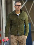 Ryan Reynolds Suede Jacket