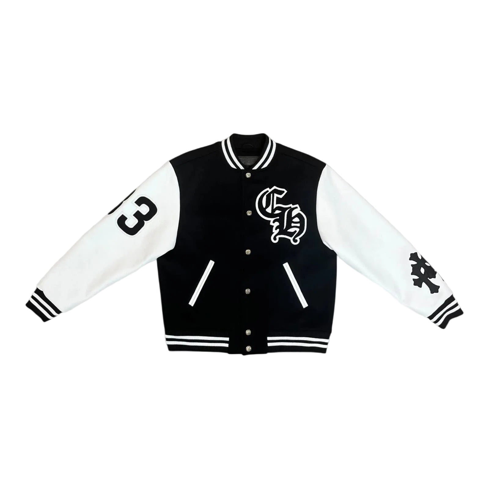 Chrome Hearts Varsity Jacket - Embroidery