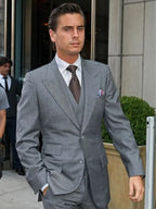 Scott Disick Grey Suit