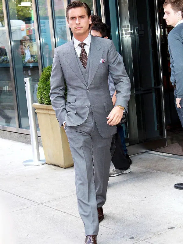 Scott Disick Grey Suit