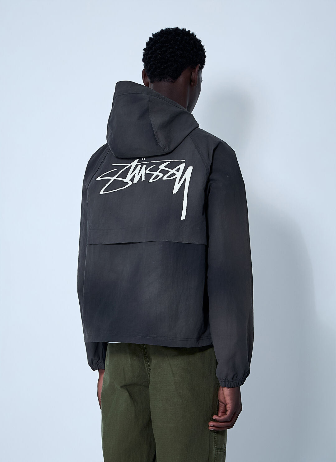 Stussy Beach Shell Jacket Black