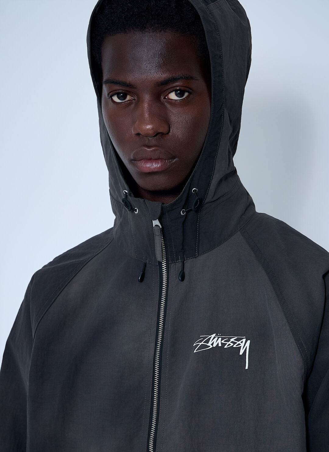 Stussy Beach Shell Jacket Black