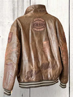 Super Bowl All Stars Vintage Leather Jacket