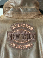 Super Bowl All Stars Vintage Leather Jacket