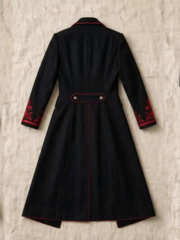 Victorian Gothic Steampunk Tailcoat - Embroidered