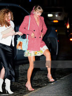 Taylor SWIFT Pink Coat