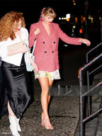 Taylor SWIFT Pink Coat