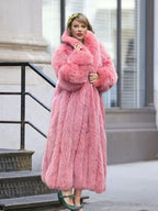 Taylor SWIFT Pink Fur Coat