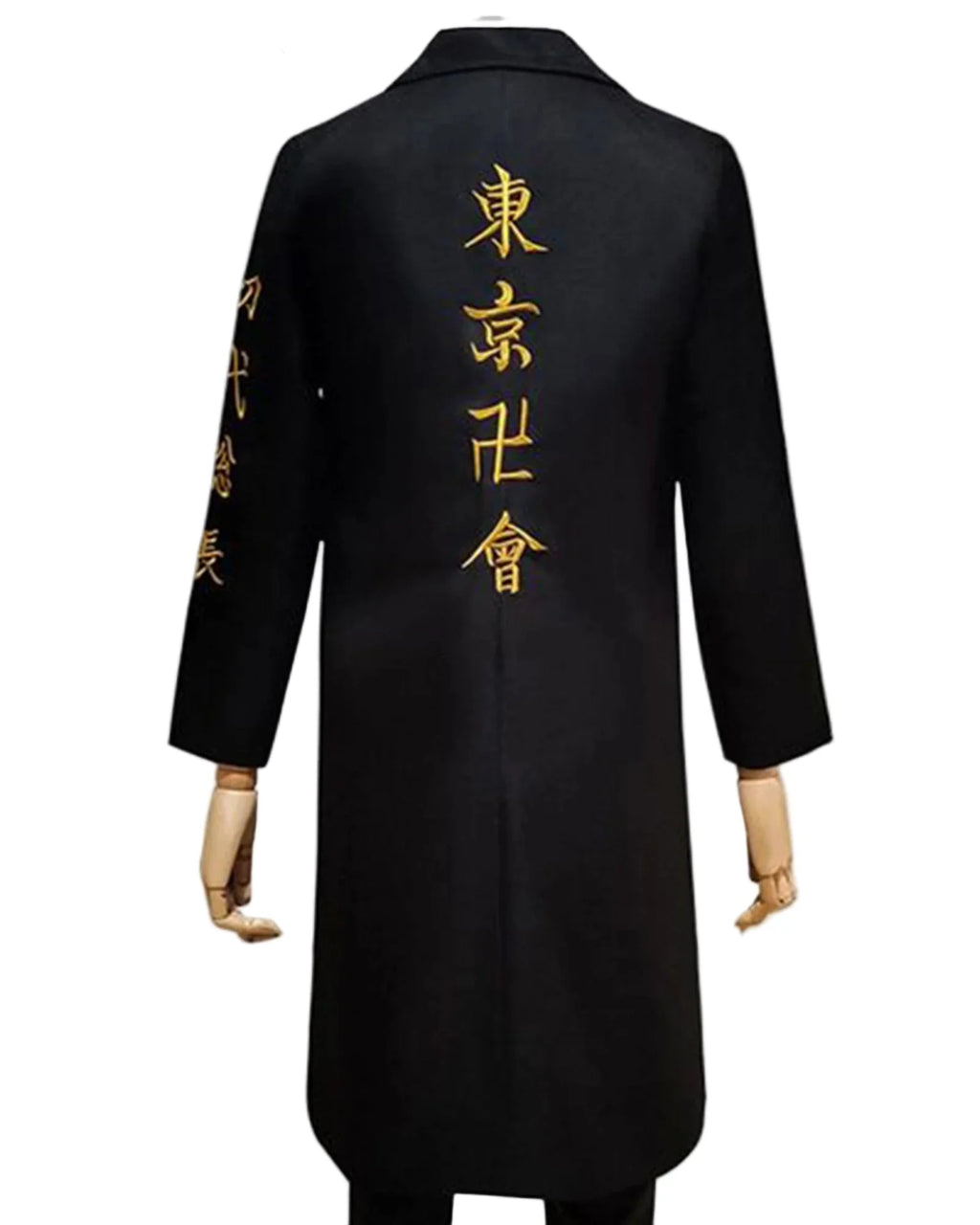 tokyo-revengers-manjiro-sano-black-coat-BackView