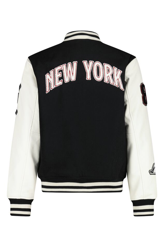 Perfect Varsity Jacket Men JR, Black The Prime Jackets