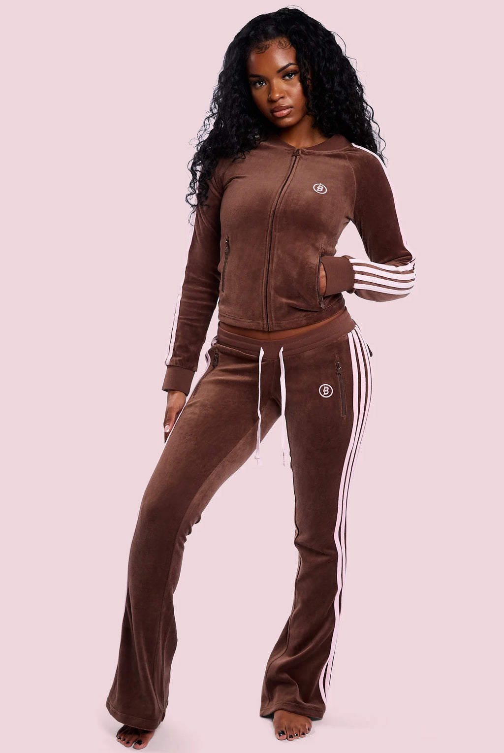 Body By Raven Tracksuit Velour