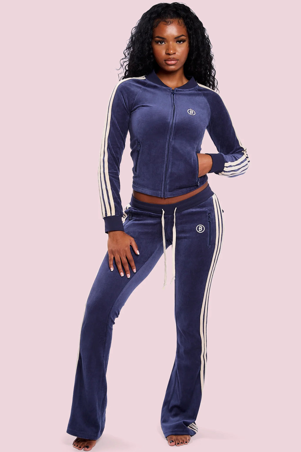 Body By Raven Tracksuit Velour
