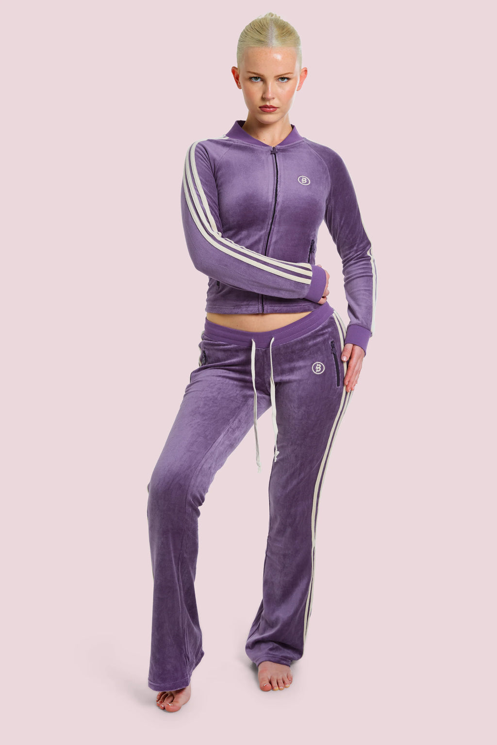 Body By Raven Tracksuit Velour