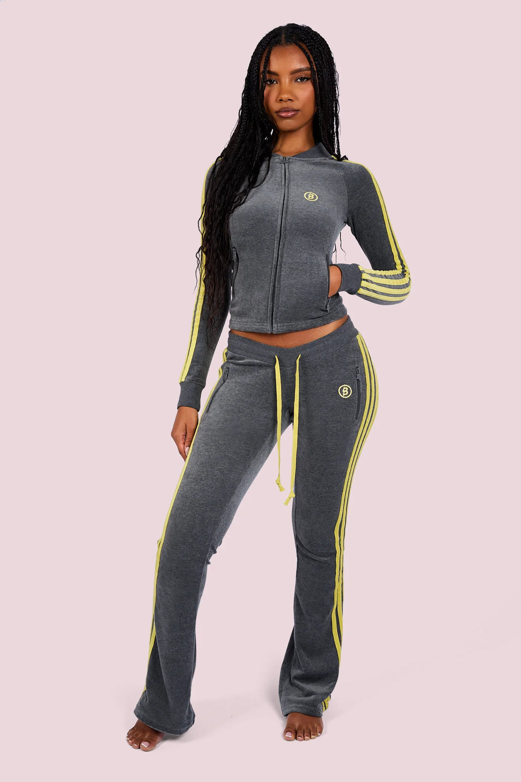 Body By Raven Tracksuit Velour