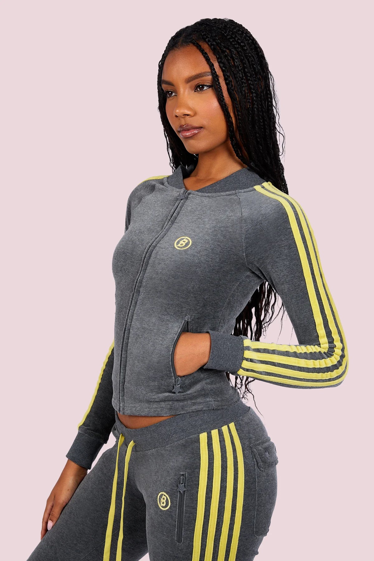 Body By Raven Tracksuit Velour