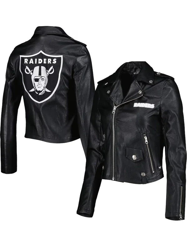 womens-the-wild-collective-black-las-vegas-raiders-studded-full-zip-leather-jacket