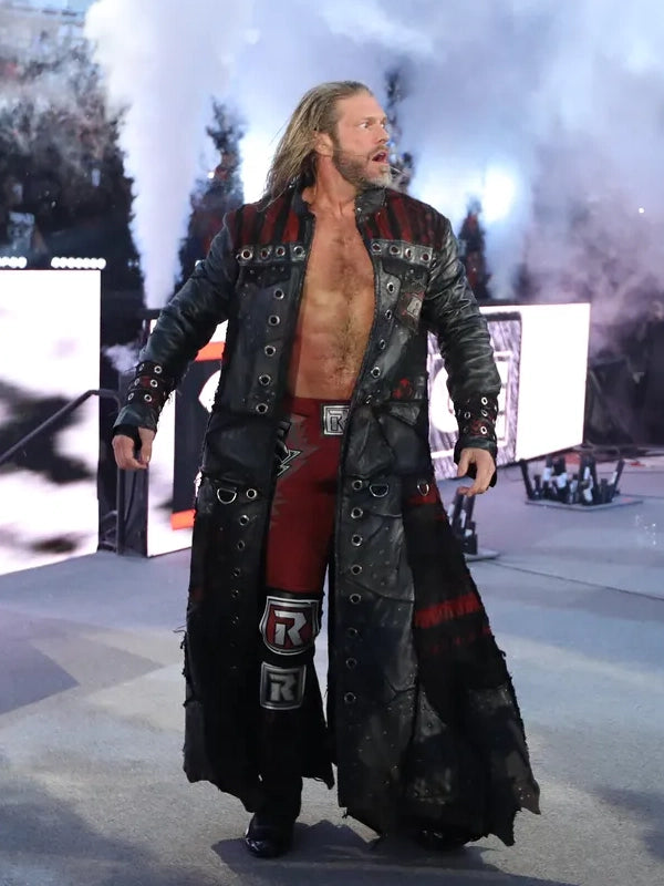 WWE Superstar Edge Royal Rumble Trench Coat